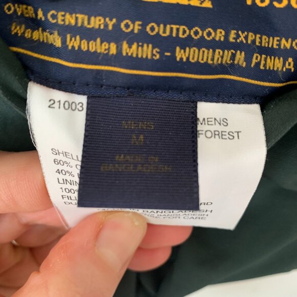 Vintage Woolrich Men's Duck Down Puffer Reversible Vest - Picture 11 of 12